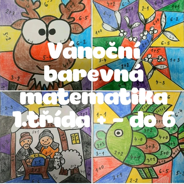 Vánoční barevná matematika