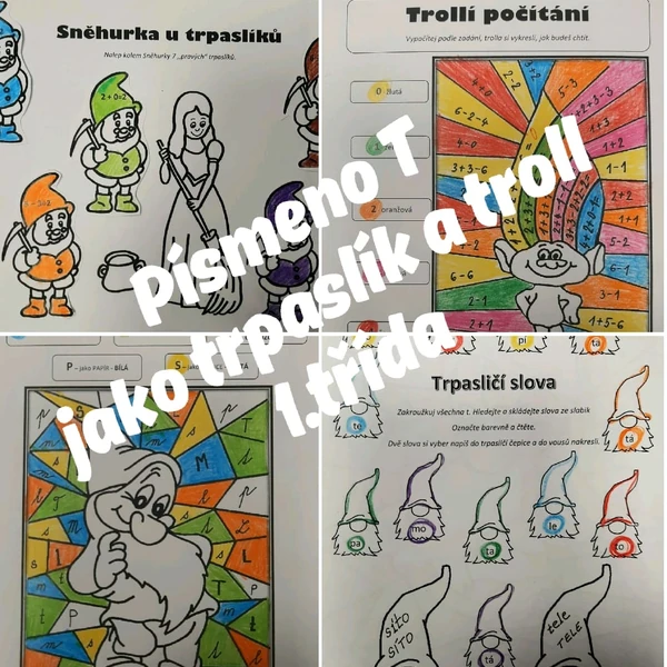 Písmeno T jako trpaslík a troll, 1. třída