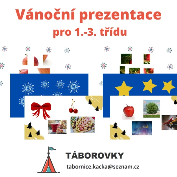 Vánoční prezentace pro 1.-3. třídu