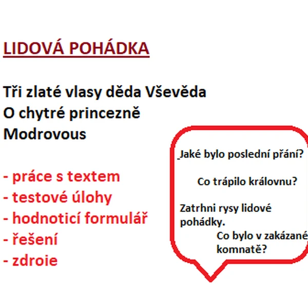 Pohádky (Erben, Němcová, Grimmové)