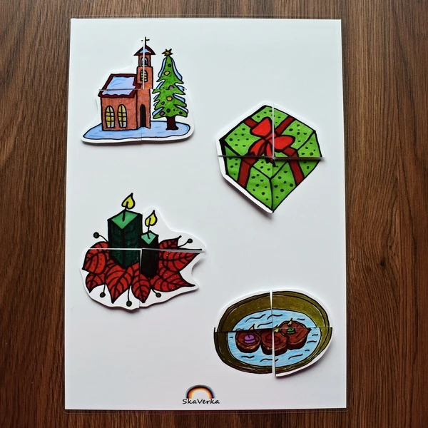 Puzzle VÁNOCE