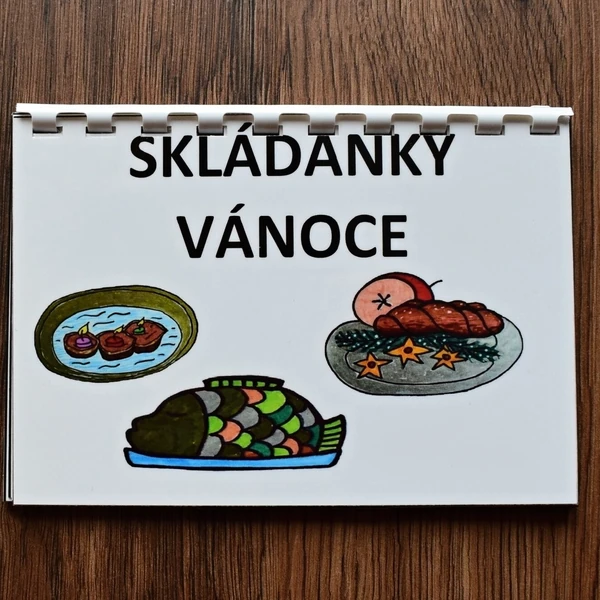 Skládací knížka - VÁNOCE