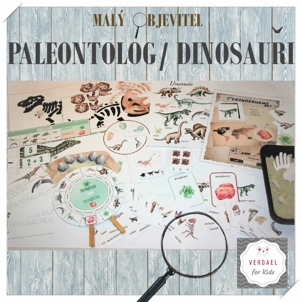 MALÝ OBJEVITEL - PALEONTOLOG/DINOSAUŘI