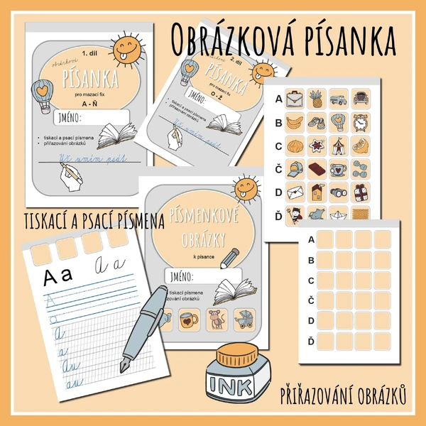 OBRÁZKOVÁ PÍSANKA 