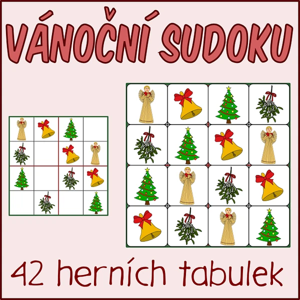 Vánoce - Sudoku