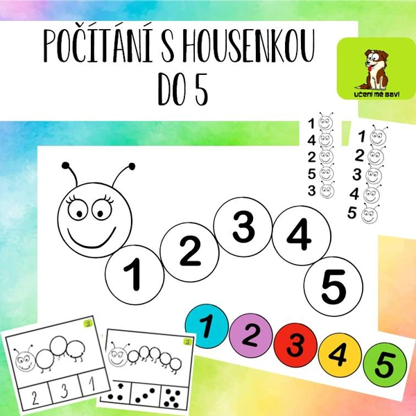 POČÍTÁNÍ S HOUSENKOU DO 5