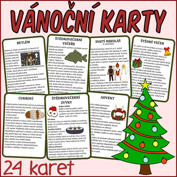 Vánoce - karty