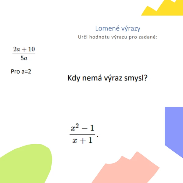 Lomené výrazy