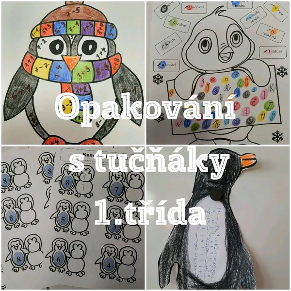 Opakování s tučňáky