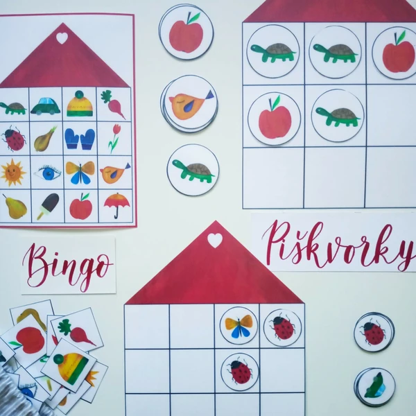 HRY - BINGO + PIŠKVORKY
