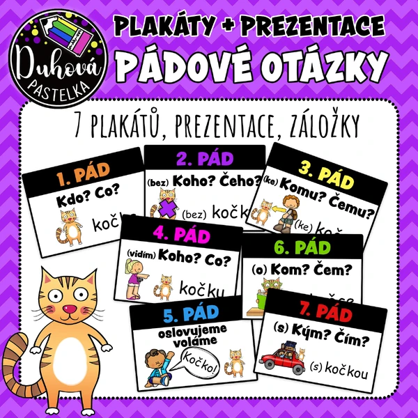 PÁDOVÉ OTÁZKY s kočkou