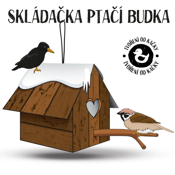 Ptačí budka - skládačka