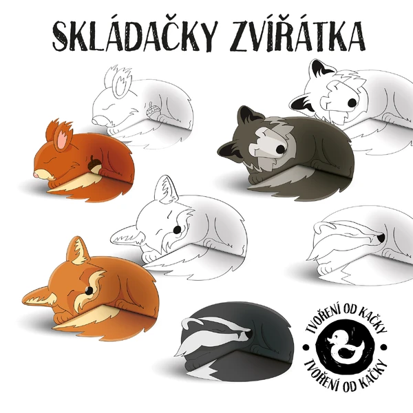 Skládačka zvířátek