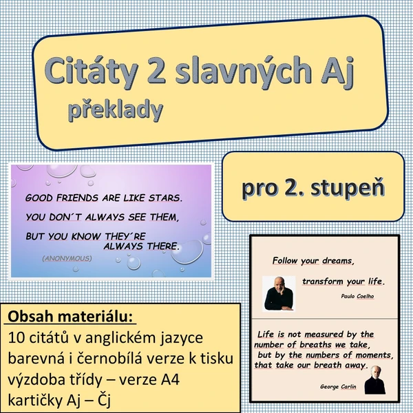 citáty v Aj 2