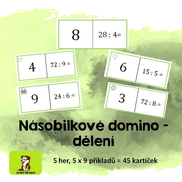 NÁSOBILKOVÁ AKTIVITA - DĚLENÍ 