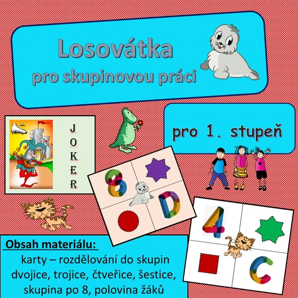 Losovátka pro skupinovou práci
