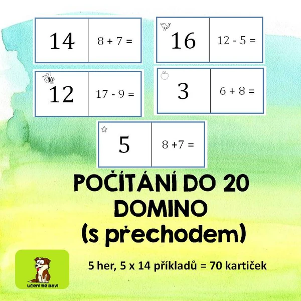 POČÍTÁME DO 20 (s přechodem přes 10)