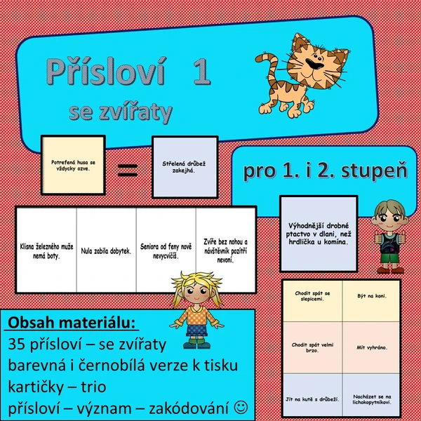 česká přísloví a rčení se zvířaty