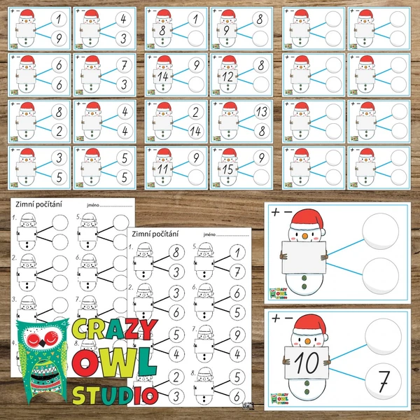 Zimní počítání 1-20