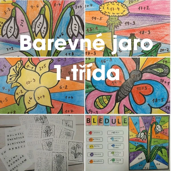 Barevné jaro 1. třída