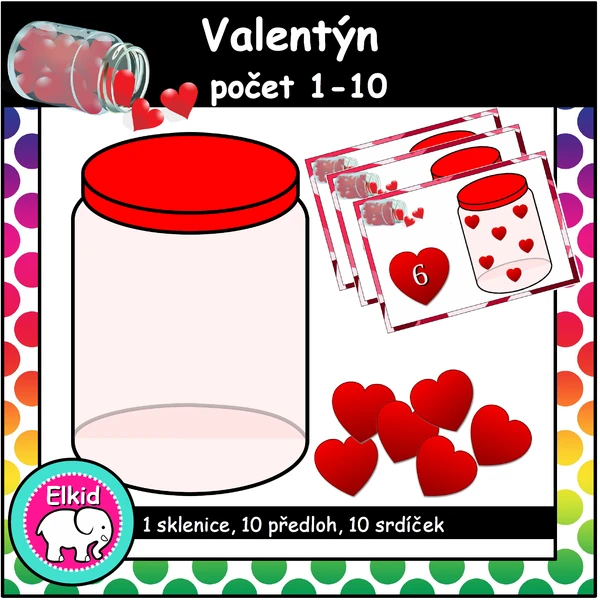 Valentýn  (počet 1-10)
