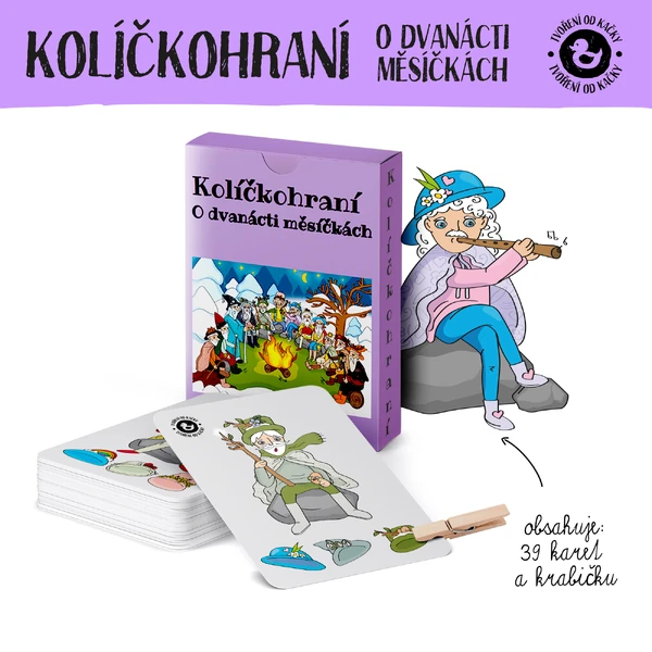 Kolíčkohraní O DVANÁCTI MĚSÍČKÁCH