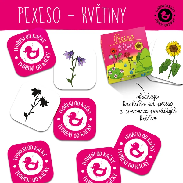 Pexeso - jarní květiny