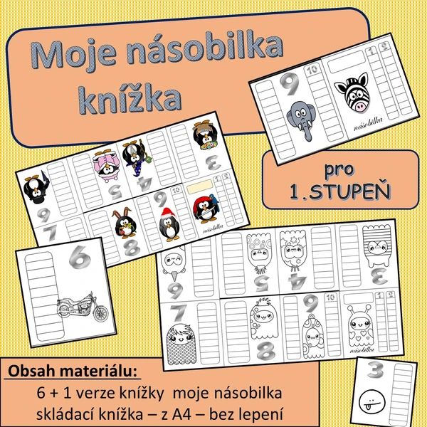 Knížka - moje násobilka