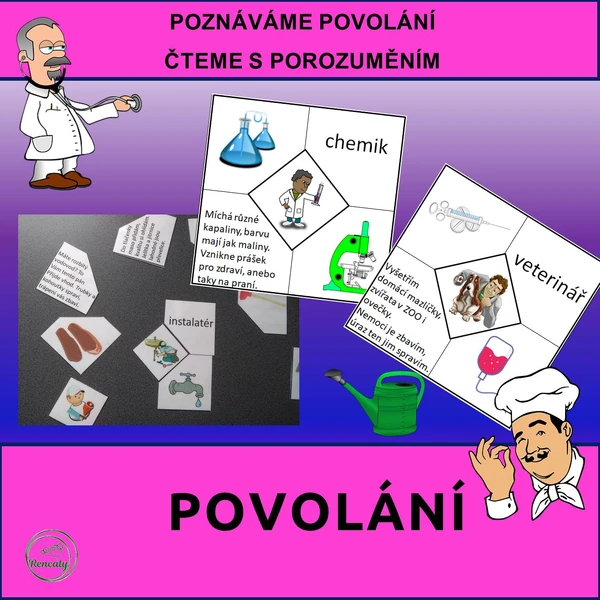 Povolání skládačky