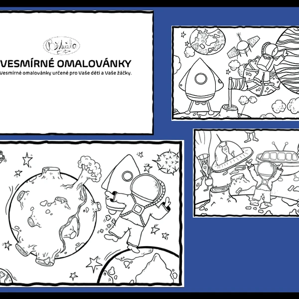 Vesmírné omalovánky 