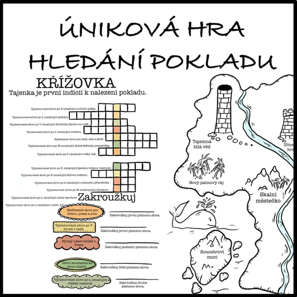 ÚNIKOVÁ HRA - VYJMENOVANÁ SLOVA 