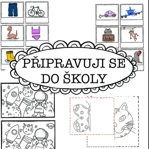Připravuji se do školy 