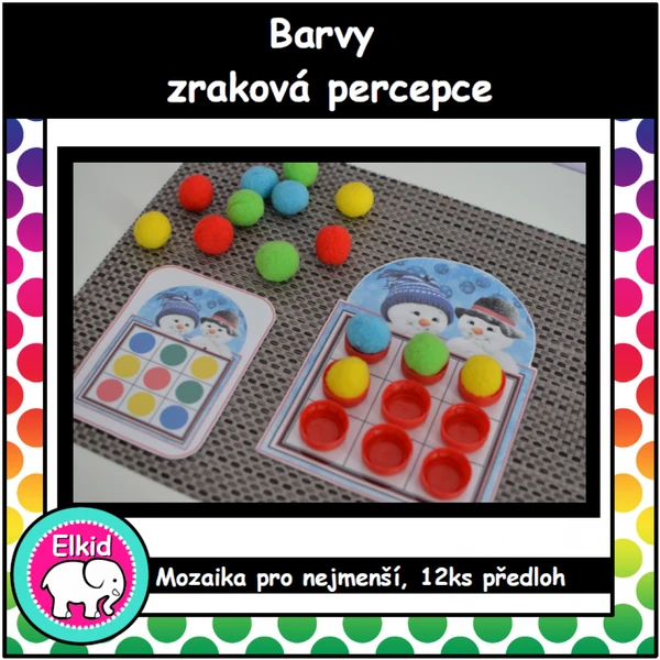 Barvy - zraková percepce