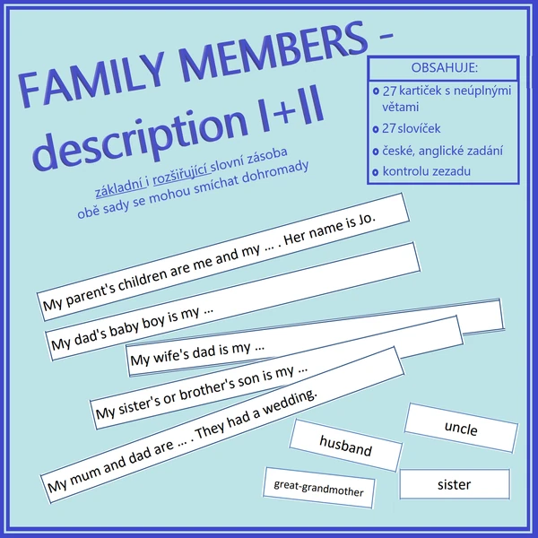 Family members - description I+II