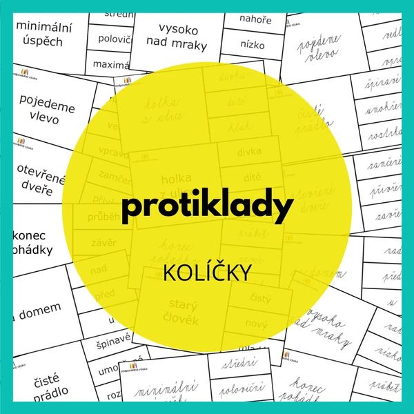 protiklady - kolíčky