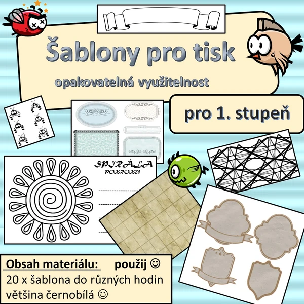 Šablony pro tisk