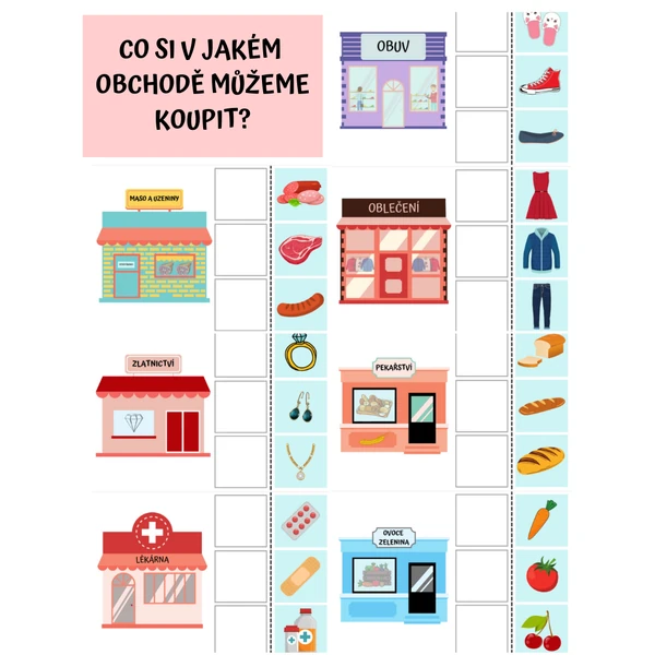 CO V JAKÉM OBCHODĚ NAKUPUJEME?