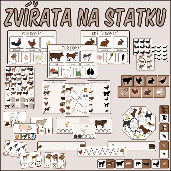 Zvířata na statku