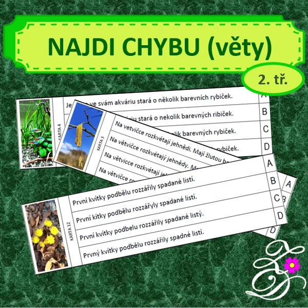 Najdi chybu (věty)