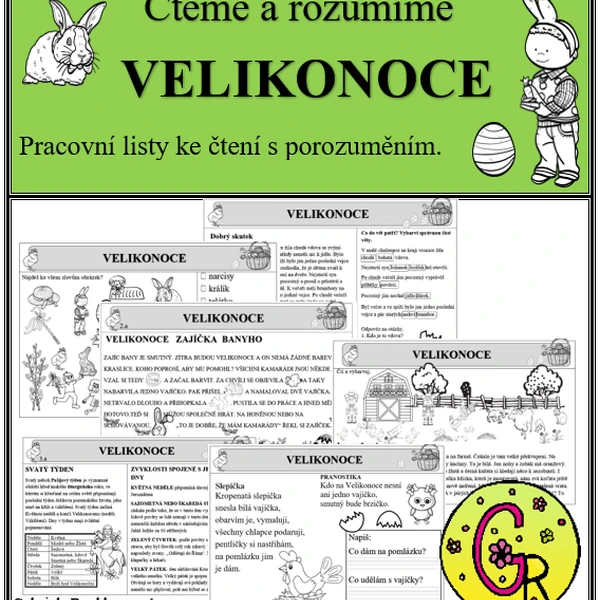 Čteme a rozumíme - VELIKONOCE