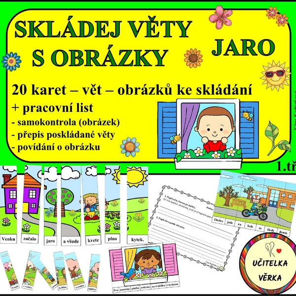 SKLÁDEJ VĚTY S OBRÁZKY