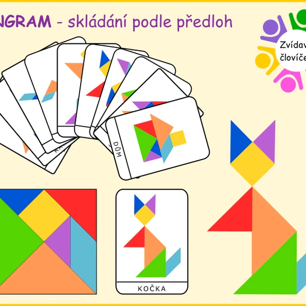 Tangram + 10 předloh