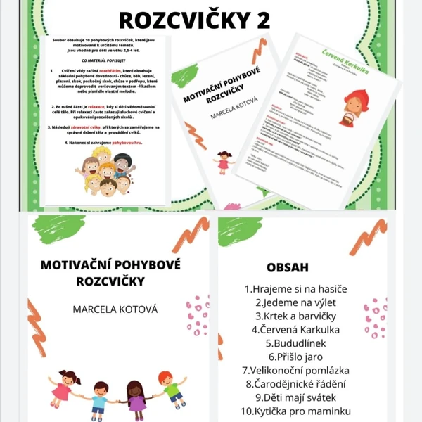 MOTIVAČNÍ POHYBOVÉ ROZCVIČKY 2.DÍL