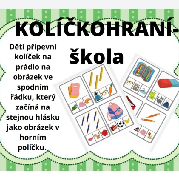 KOLÍČKOHRANÍ-ŠKOLA-hláska na začátku slova