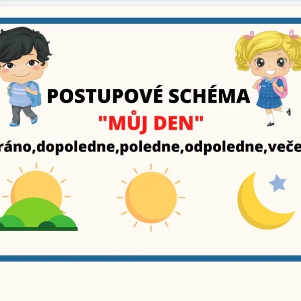 POSTUPOVÉ SCHÉMA- REŽIM DNE-od rána do večera