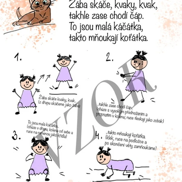 Pohybové karty 3. díl