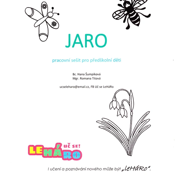 Jaro - pracovní sešit pro předškolní děti