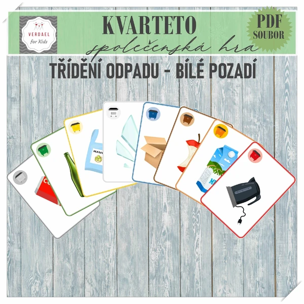 kvarteto TŘÍDĚNÍ ODPADU