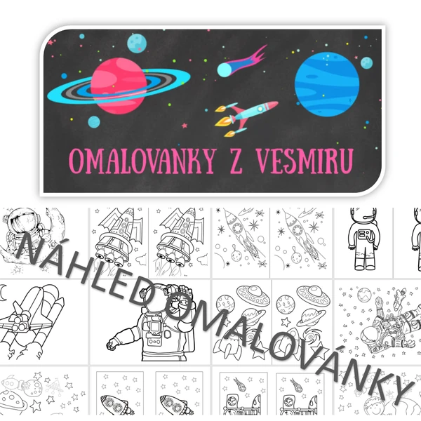 Omalovánky z Vesmíru