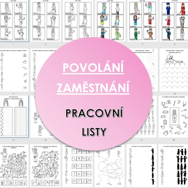 POVOLÁNÍ - pracovní listy pro MŠ 